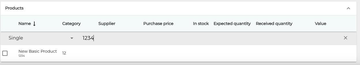 Searching for product with sku.png