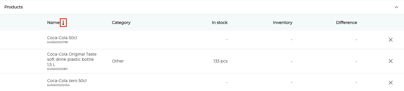 Sorting in inventory list.png