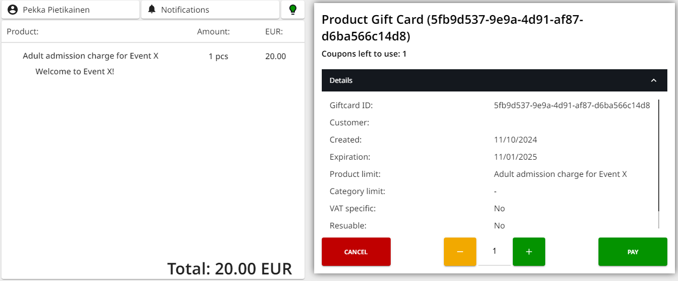 Paying wiht giftcard on POS.PNG