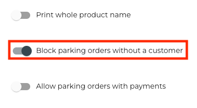 Block parking orders wtihout a customer.png