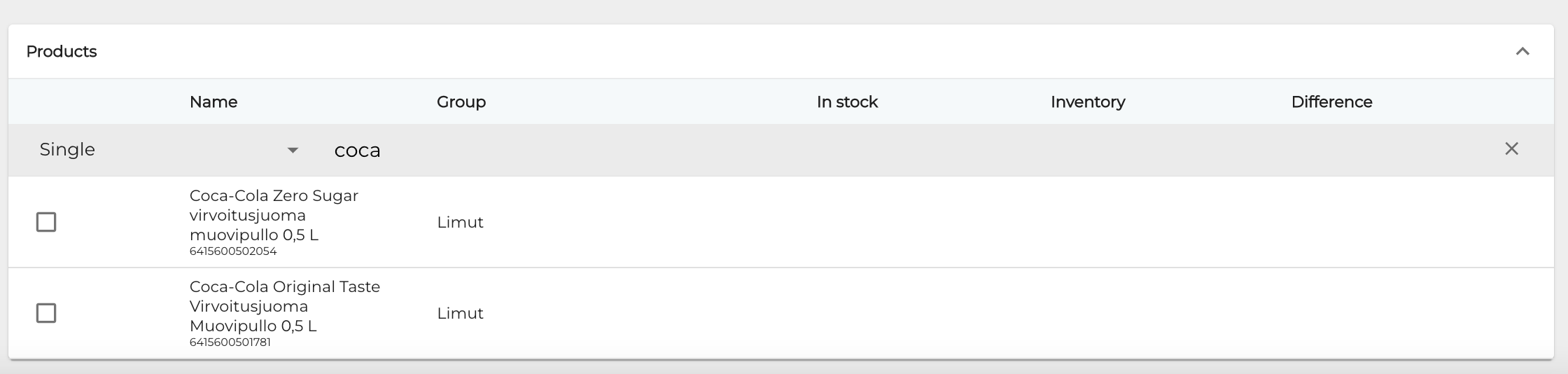 Inventory searched products.png