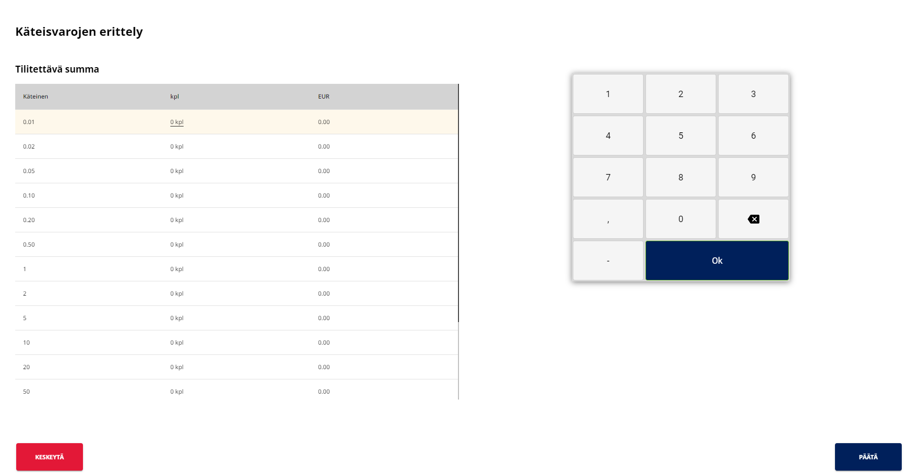 Käteisvarojen erittely kassalla.png