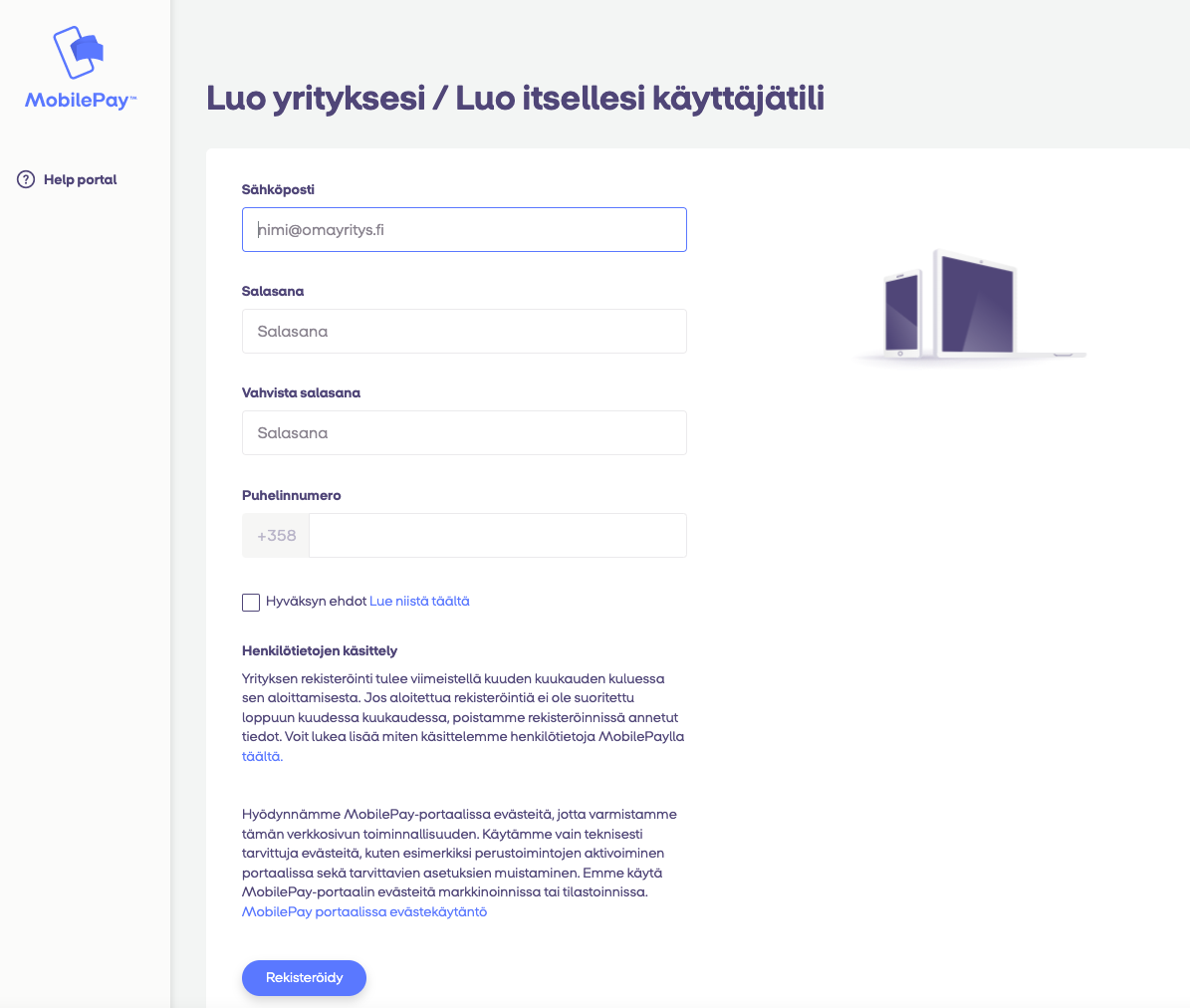 Creating new MobilePay account.png