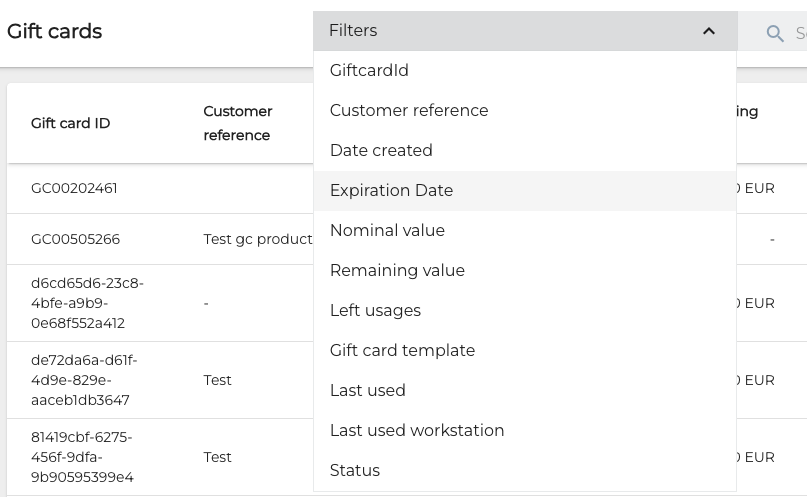 Filtering the Gift Card list.png
