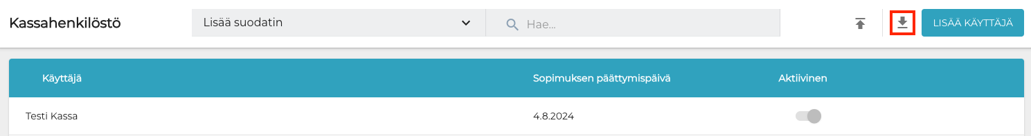 Kassakäyttäjät vie Exceliin.png