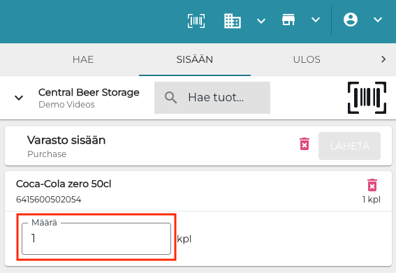Oletusarvoinen tuotteen määrä varastotyökalussa.png